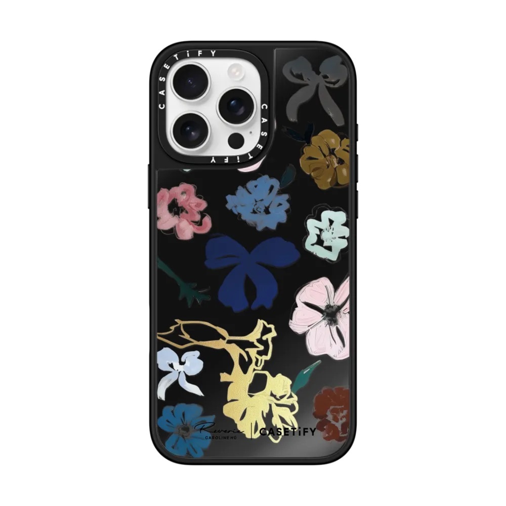 Casetify | Caroline Hu Flower MirrorCase | Magsafe iPhone 16 Pro Max |NewInBox